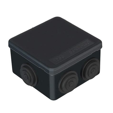 black waterproof electrical junction box|waterproof electrical box outdoor receptacles.